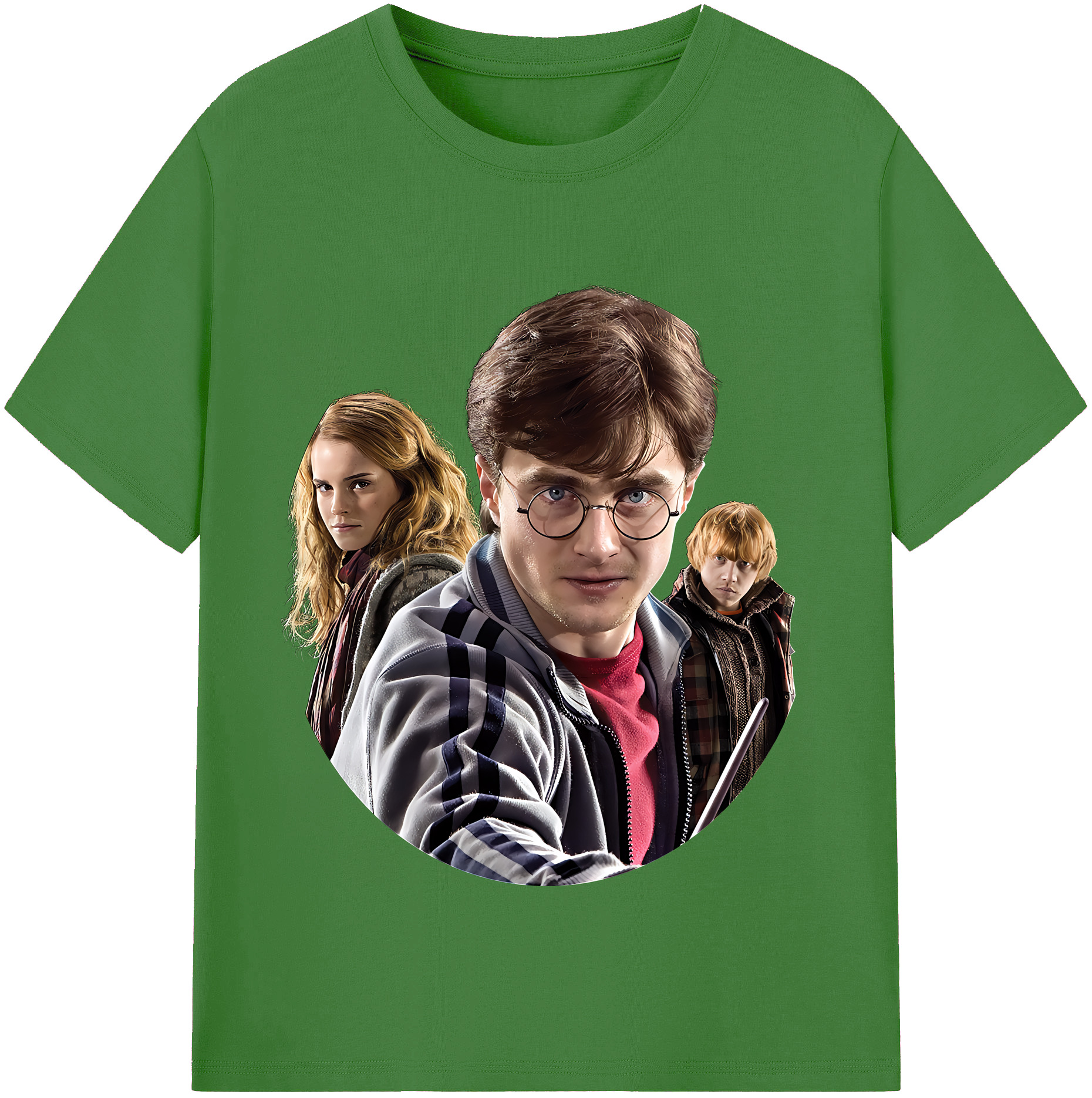 （画像用） Harry Potter ハリー・ポッターシリーズ レディースカジュアルプリントTシャツ（綿100％）